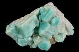Amazonite Crystal Cluster - Colorado #129666-1